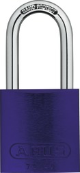 Aluminiumhänglås 72IB/40HB40 purple KA